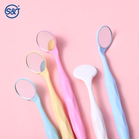 Plastic One-Time Inspection Disposable Dental Mouth Mirror for Dentist