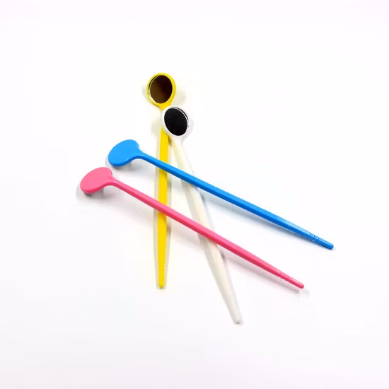 口腔歯用の使い捨てミニカラー口腔ミラーセット