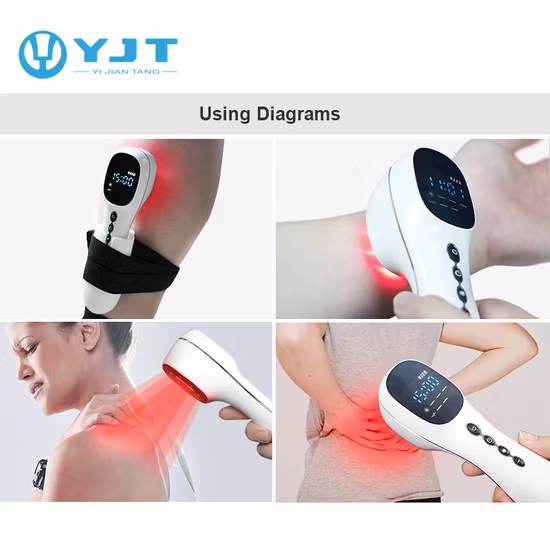 レーザー鎮痛用ポータブル赤色光治療装置
